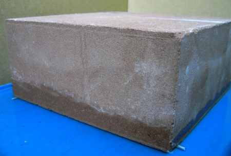 Capillary Absorption in Concrete Block